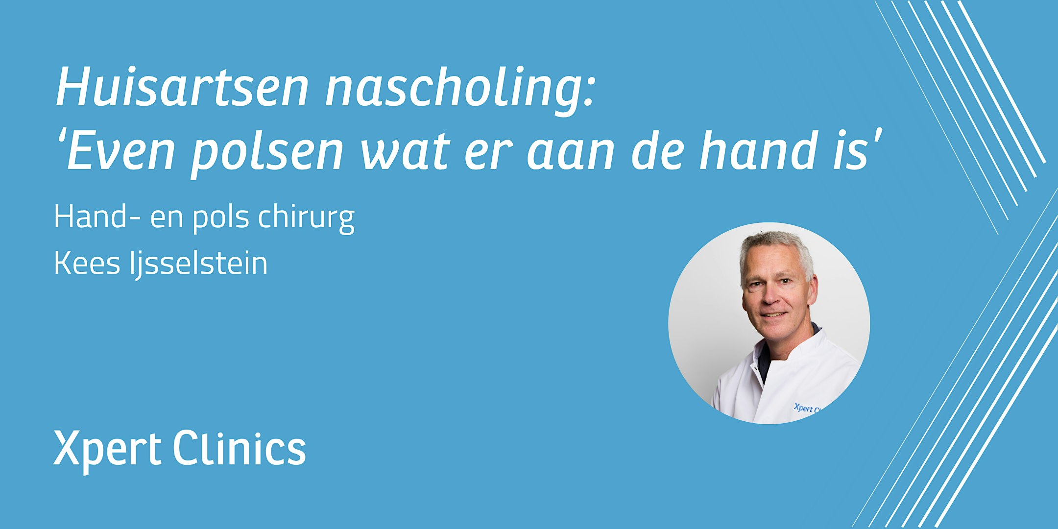 Huisartsen nascholing: Even polsen wat er aan de hand is (Gouda)