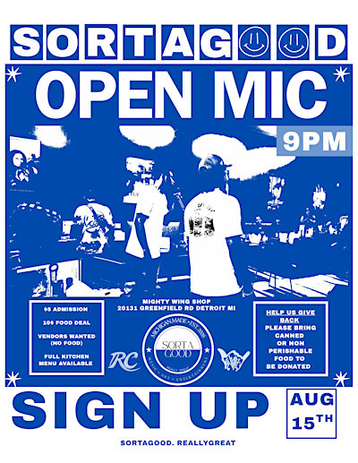 Sorta Good Open Mic