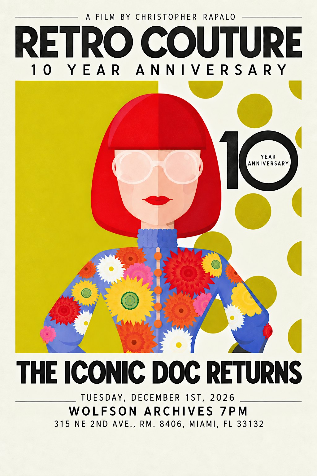 Retro Couture 10th Year Anniversary: Special Screening at Wolfson Archives