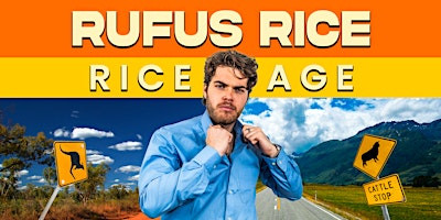 RUFUS RICE: RICE AGE - MELBOURNE NOVEMBER 6