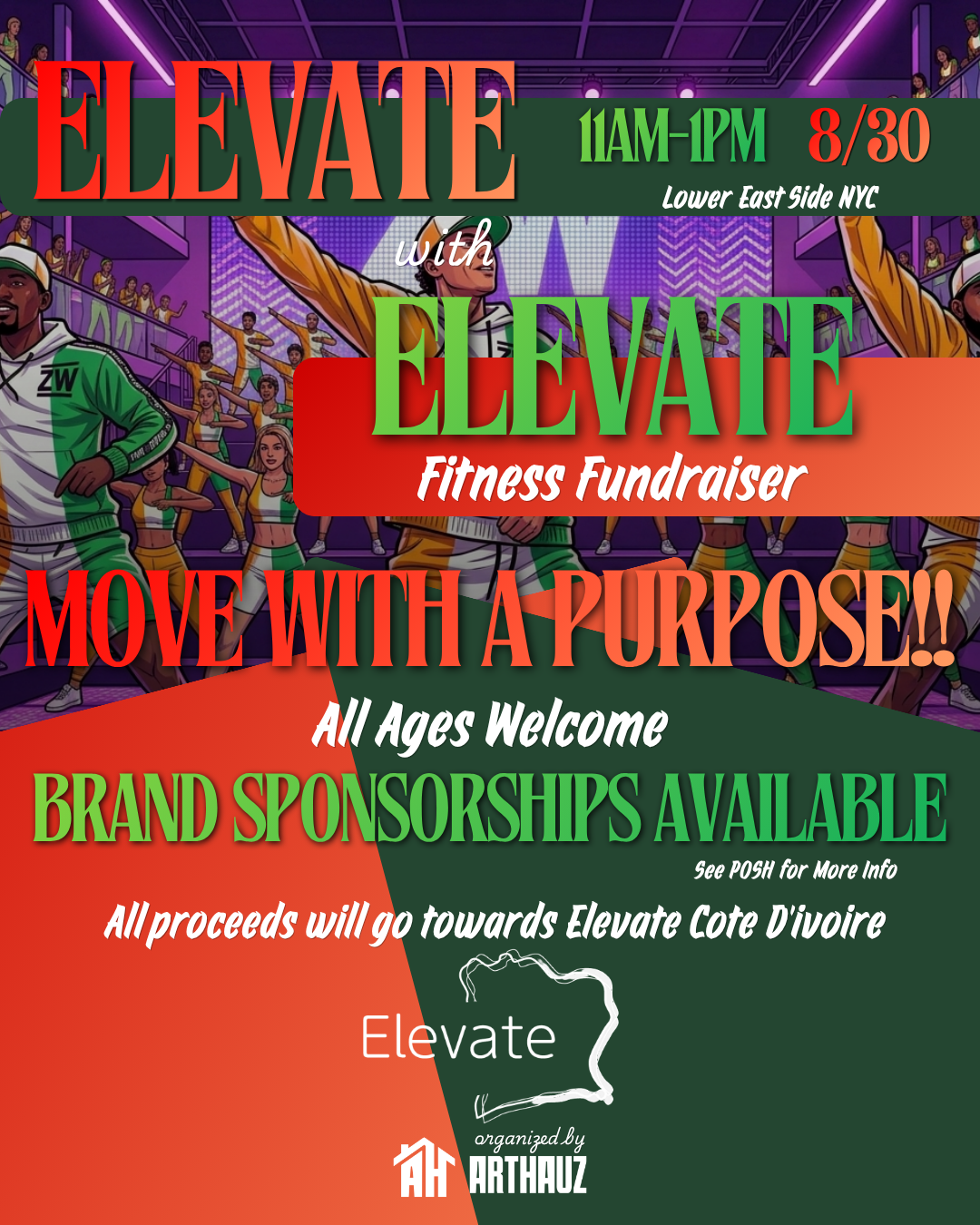 Elevate W/ Elevate: Fitness Fundraiser