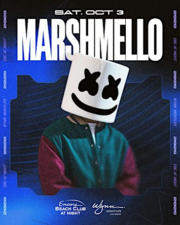 MARSHMELLO AT ENCORE BEACH CLUB AT NIGHT