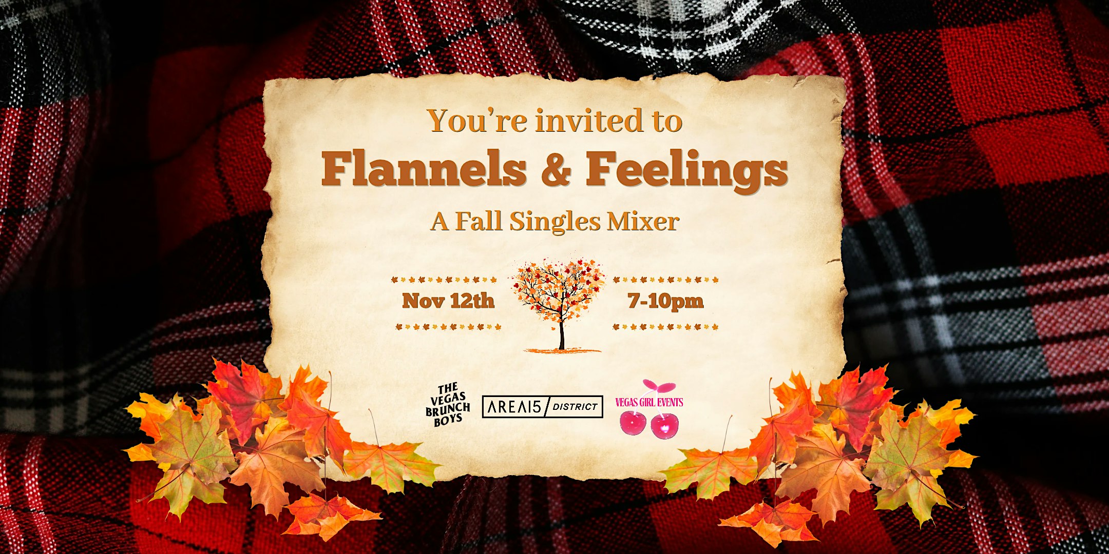 Flannels & Feelings: A Fall Singles Mixer