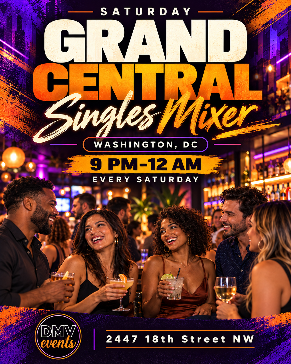 Saturday Grand Central Singles Mixer: DC