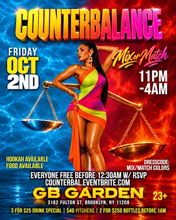 COUNTERBALANCE Mix or Match