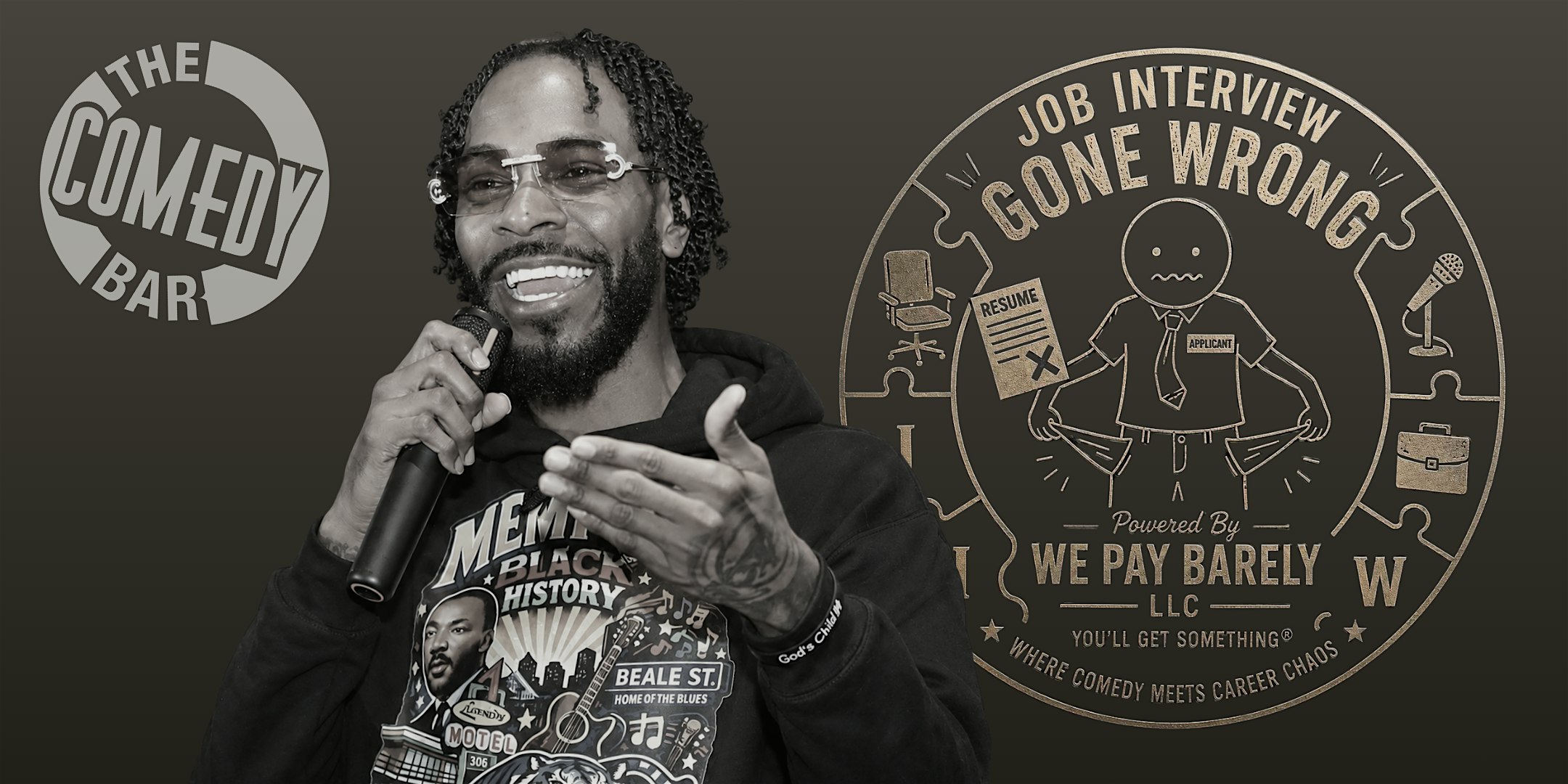 THURSDAY OCTOBER 15: FUNNY MAN MIKE CHASE PRESENTS JOB INTERVIEW GONE WRONG