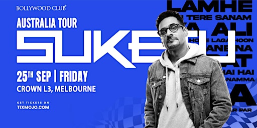 BOLLYWOOD CLUB - India’s Favourite DJ Suketu LIVE at Crown, Melbourne