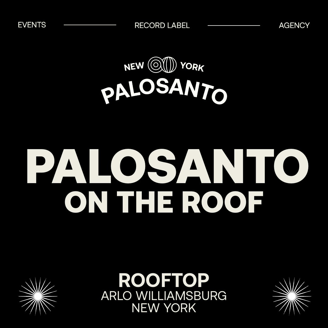 Palosanto On The Roof - Sept 17th