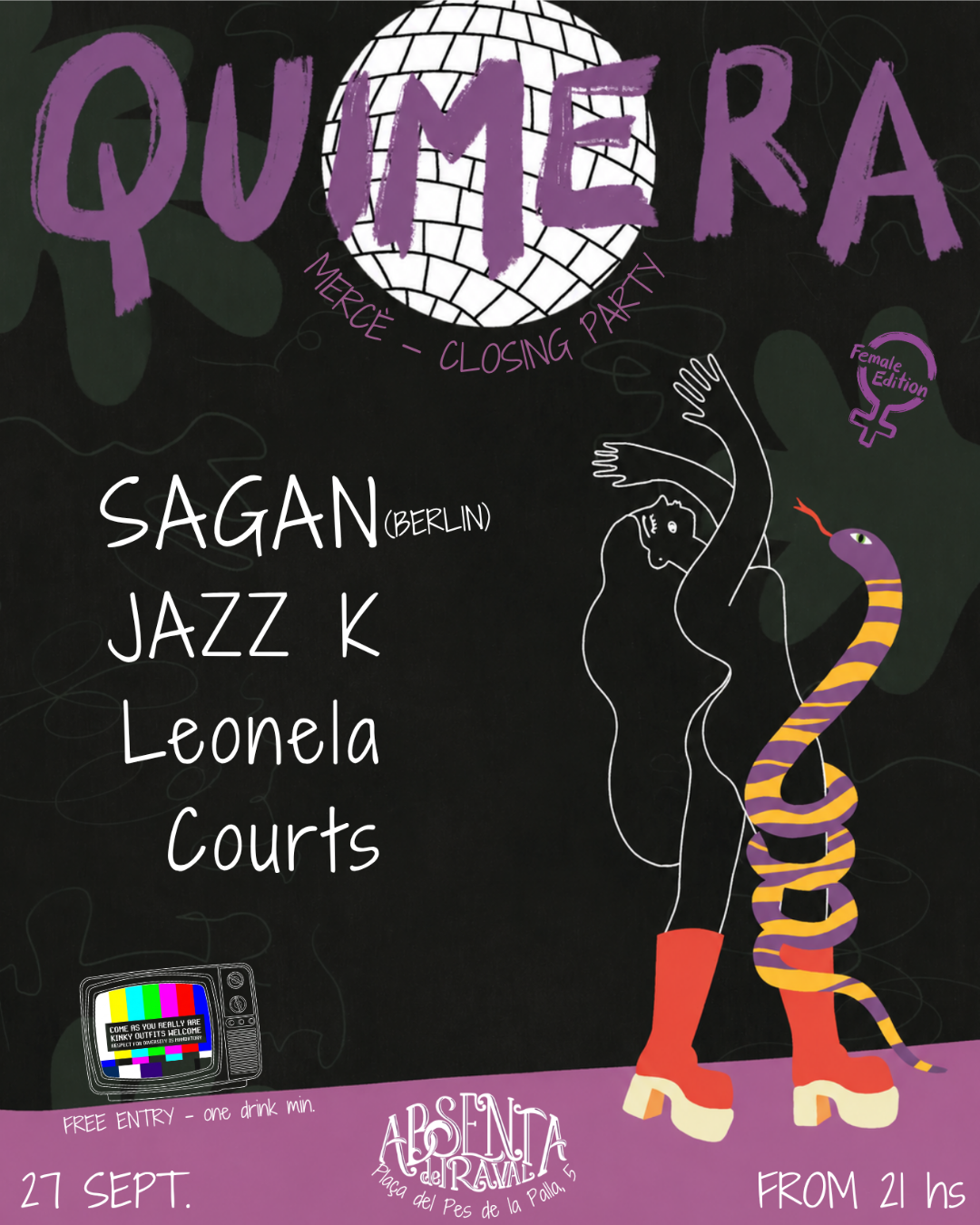 Quimera — FEM EDITION: SAGAN (BER) & MORE — FREE