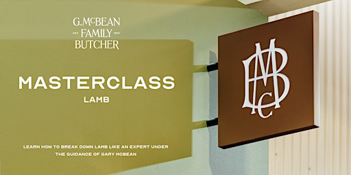Lamb Masterclass with Gary McBean - 14/11