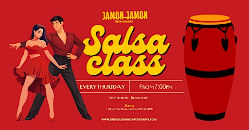Salsa Class London | Beginners Welcome | 1.5h Class + Social Dancing | Soho