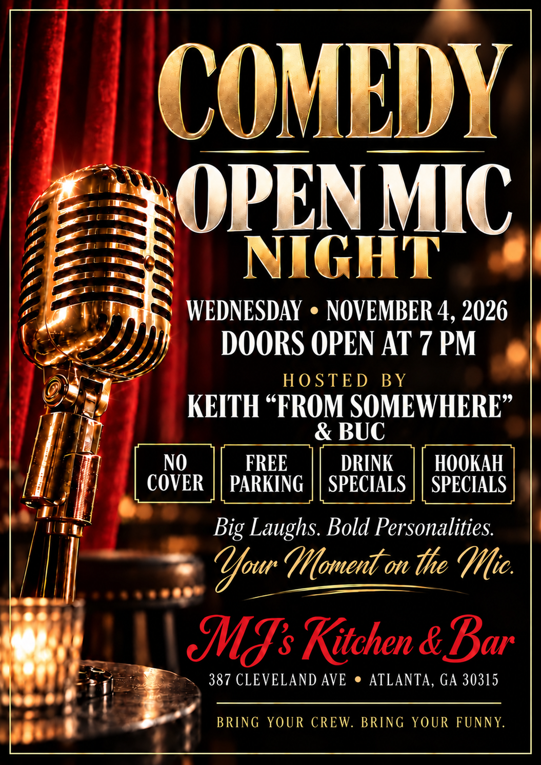 Comedy Open Mic