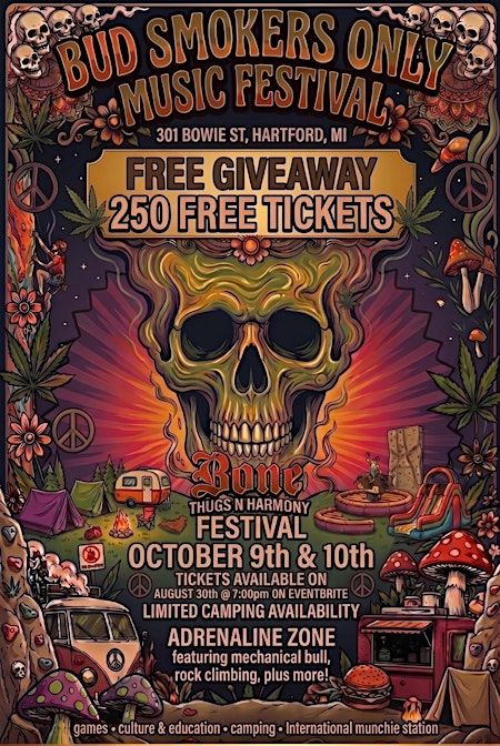 Bud Smokers Only Music Festival by Bone Thugs N Harmony