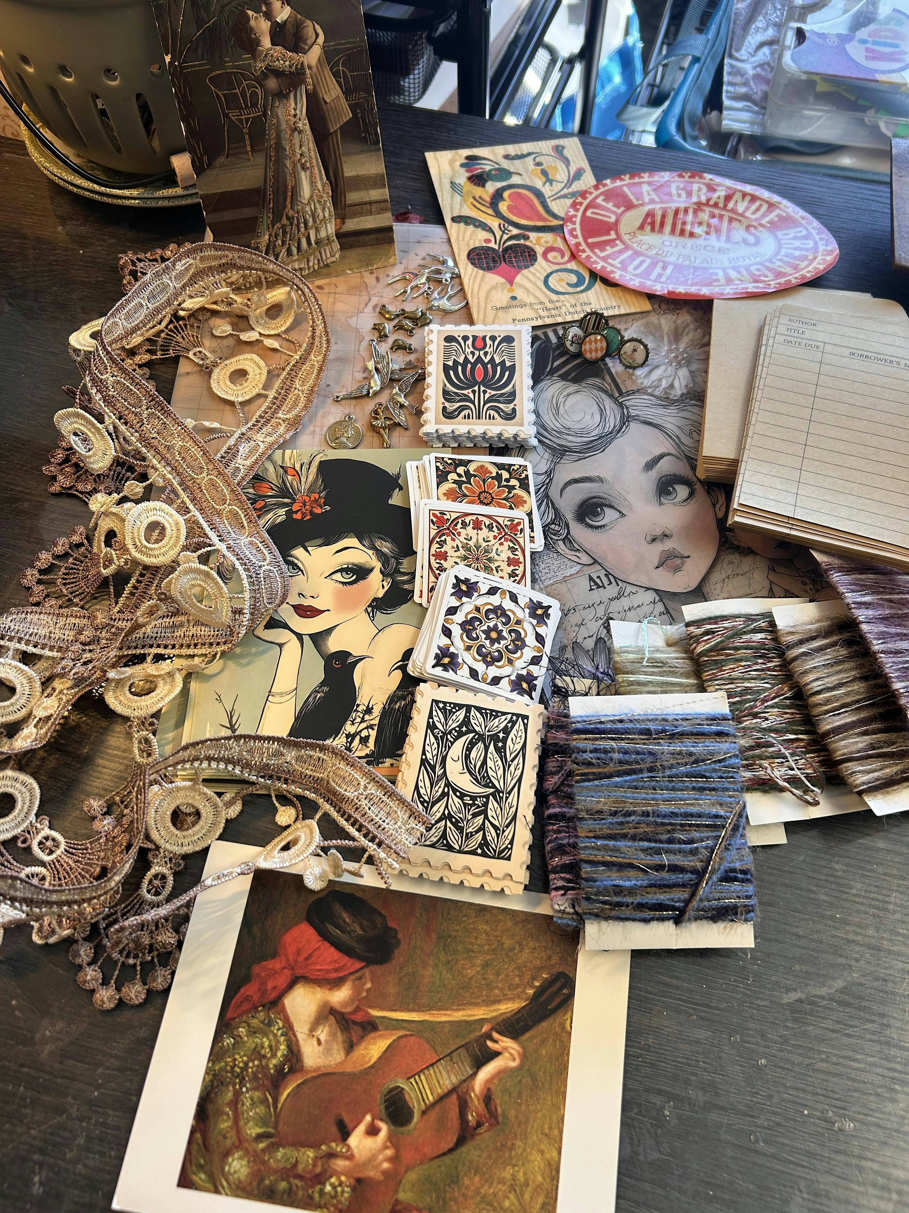 Open Studio with Amy - Junk Journaling