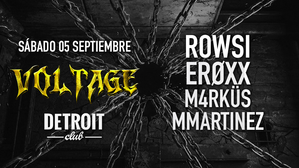 VOLTAGE x DETROIT l HardTechno
