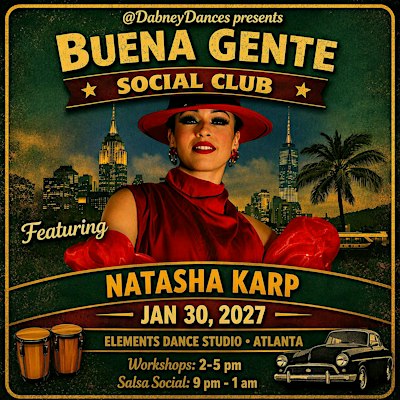 Buena Gente Social Club featuring Natasha Karp