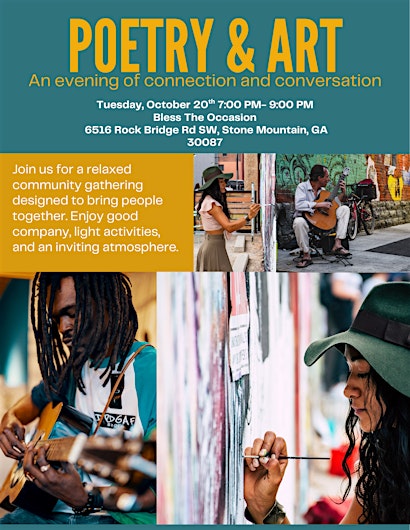 Fall In Love with Art & Poetry