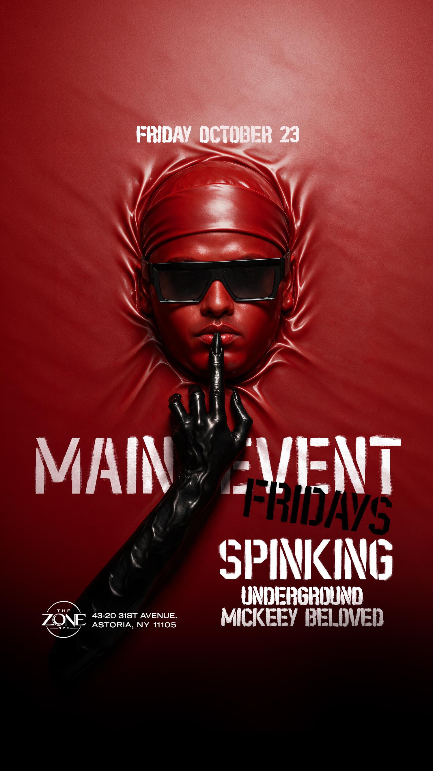Main Event Fridays at The Zone 2 