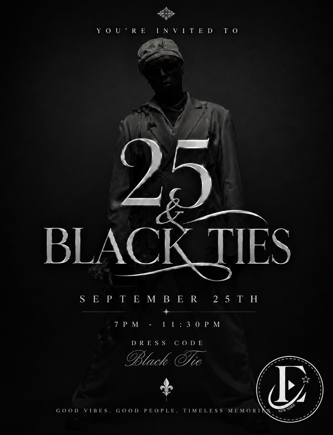 25 &Black Ties