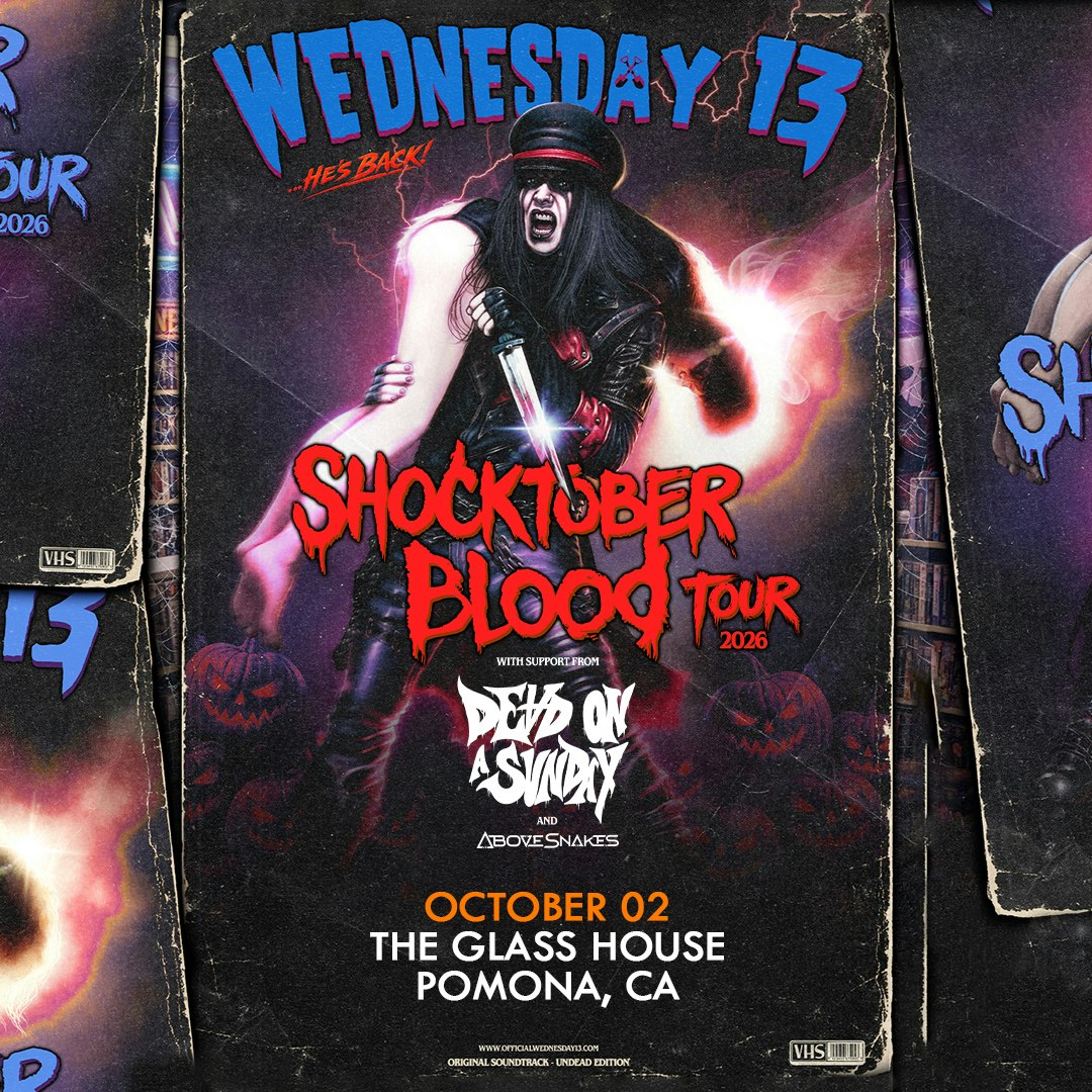 Wednesday 13 "Shocktober Blood Tour 2026"