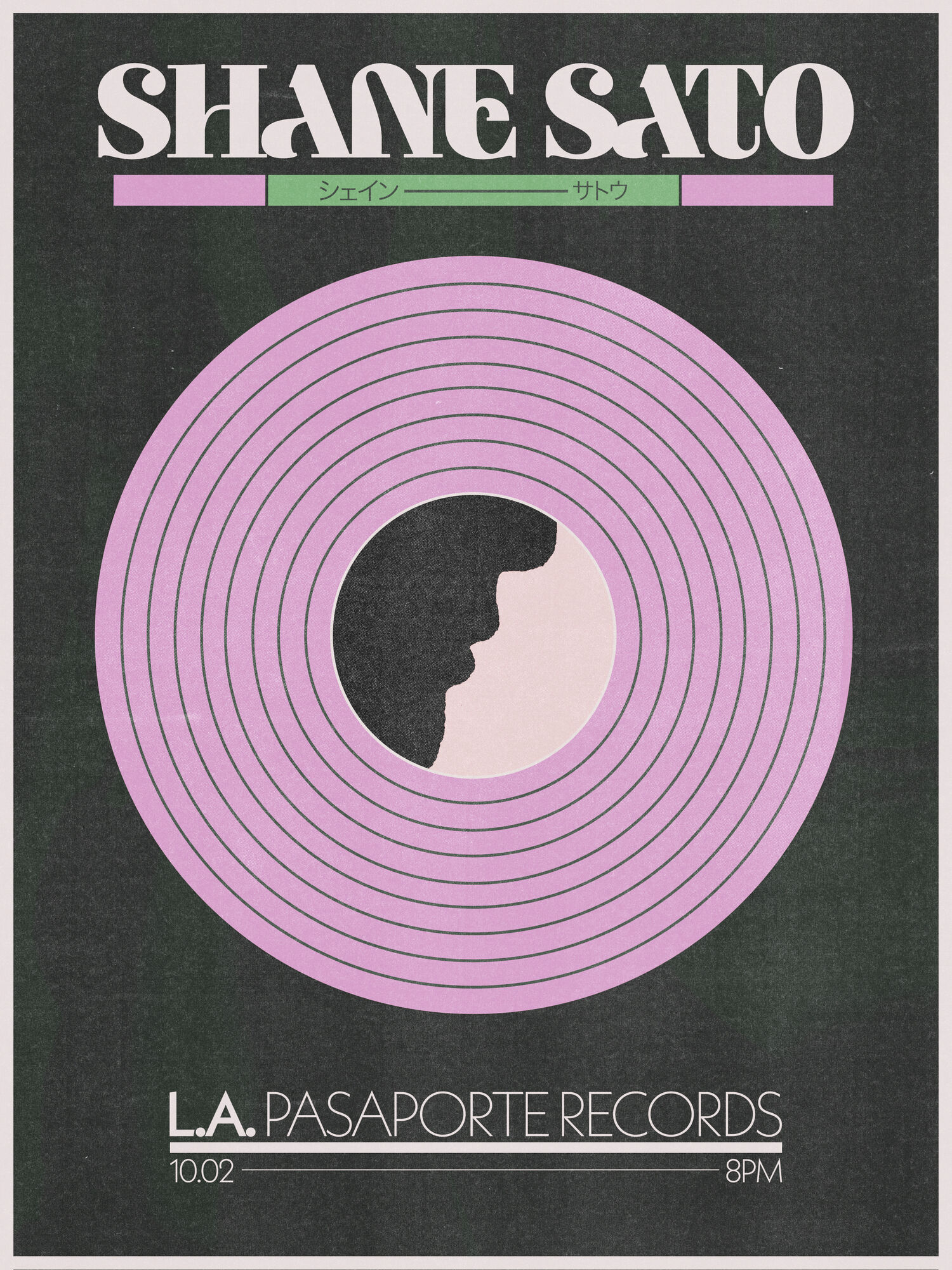 Shane Sato at Pasaporte Records in Highland Park