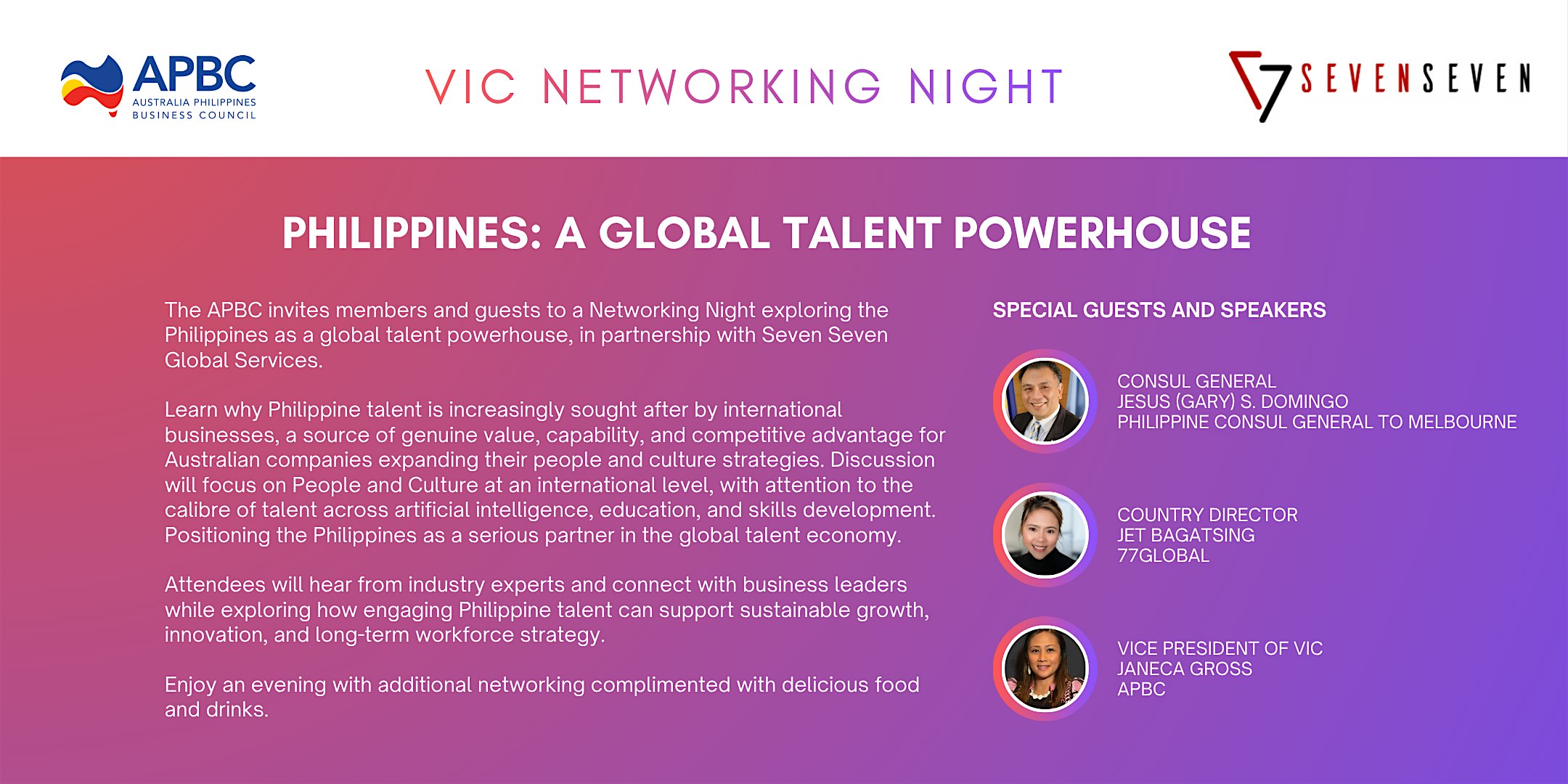APBC VIC Networking Night