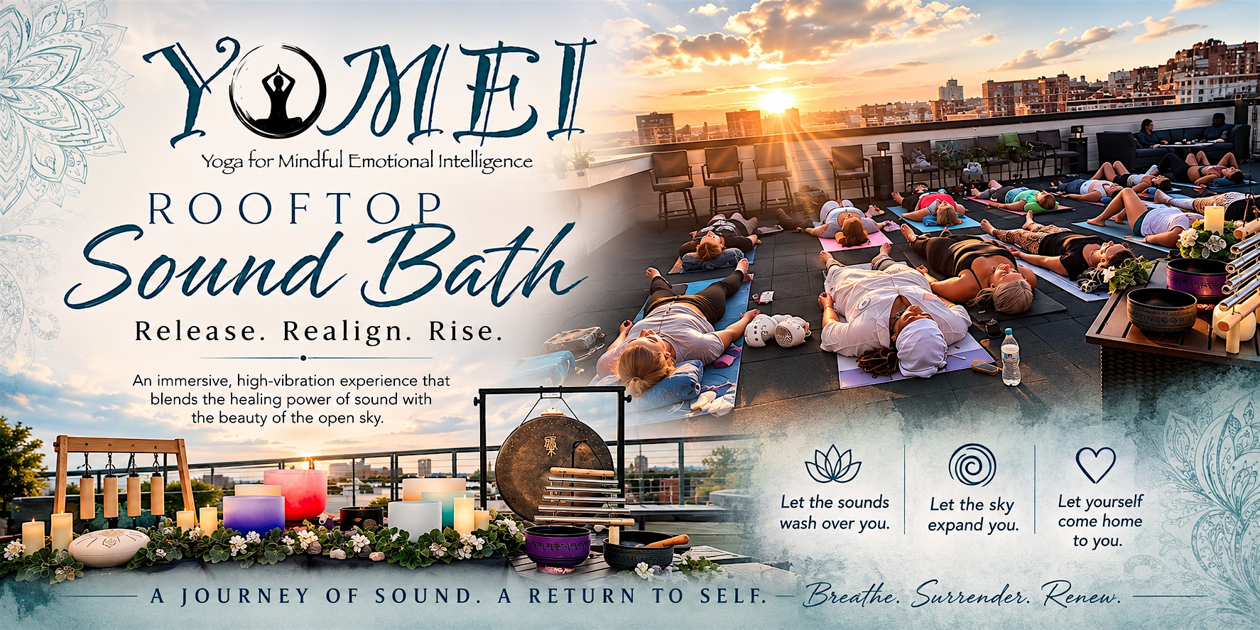 Rooftop Full Moon  Sound Bath