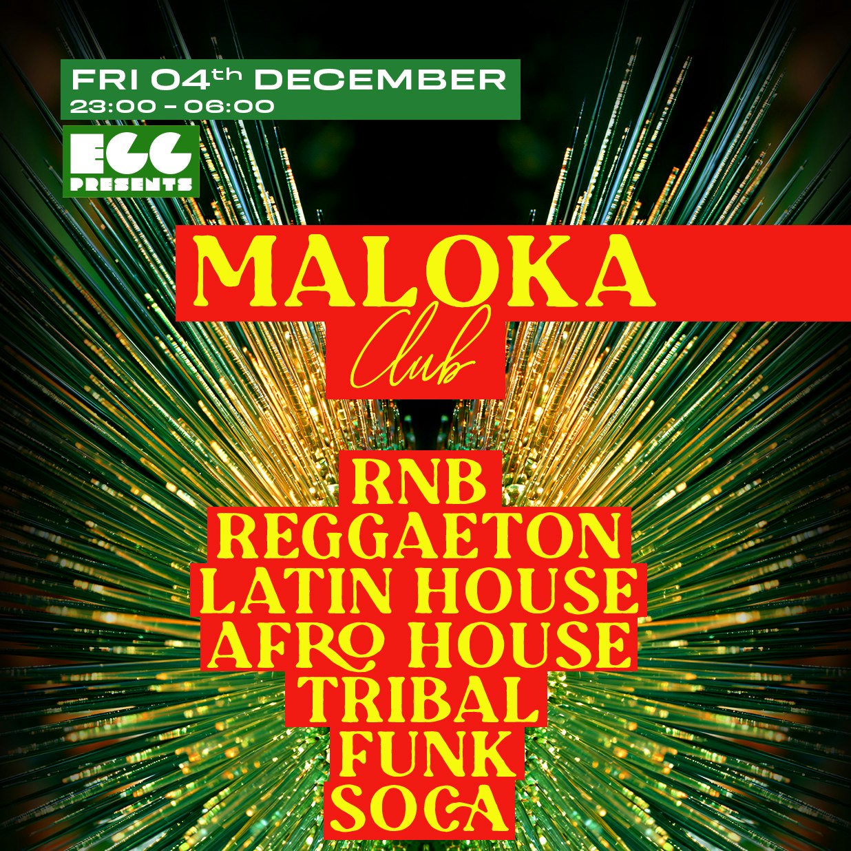 Maloka Club: House, Latin, Afro House / Free Tixs