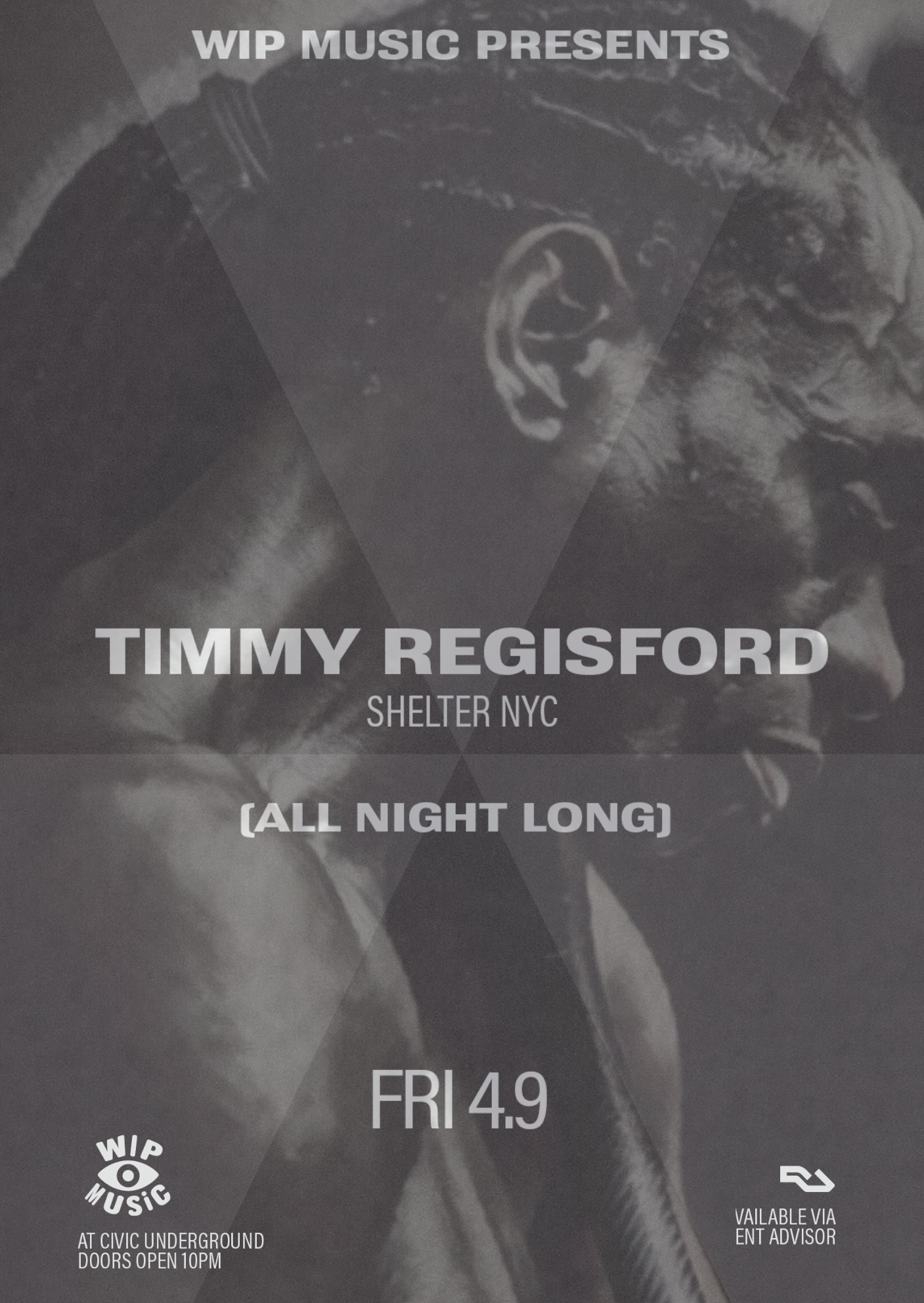 WIP Music presents. Timmy Regisford (Shelter NYC)