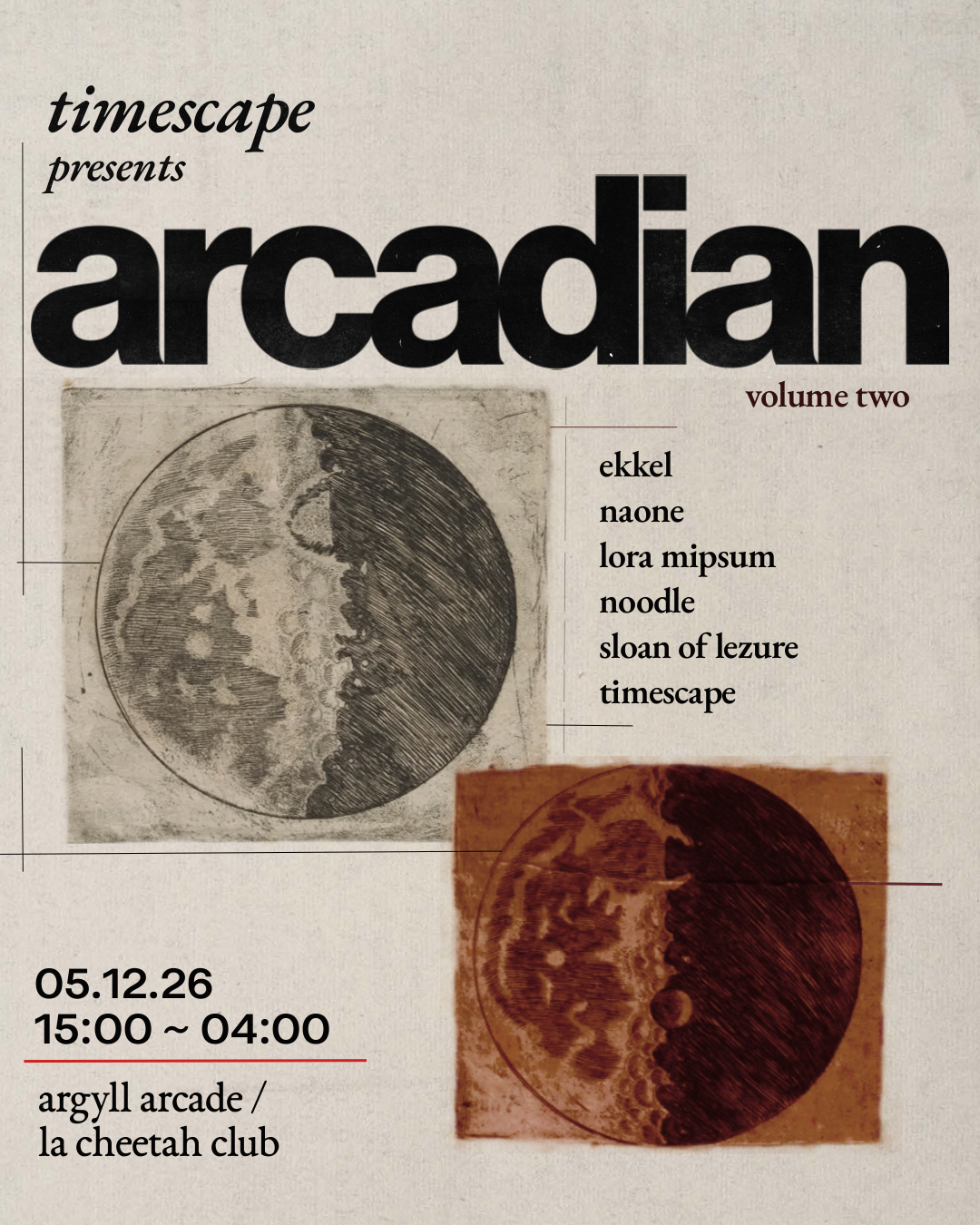 Timescape presents 'Arcadian' Volume Two
