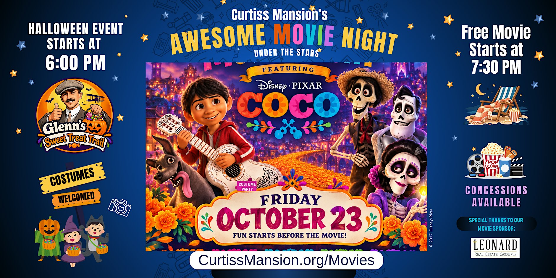 Awesome Movie Night & Halloween Pre-Movie Event