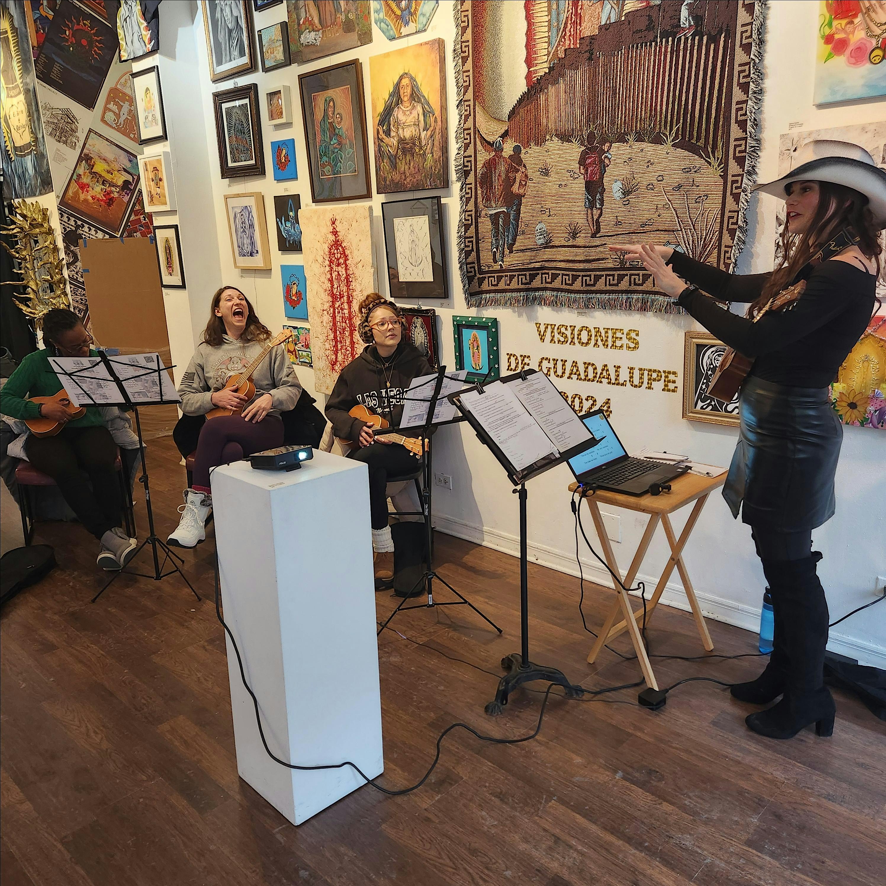 Monthly Group Ukulele Lessons in Pilsen. FREE Ukulele Giveaway!