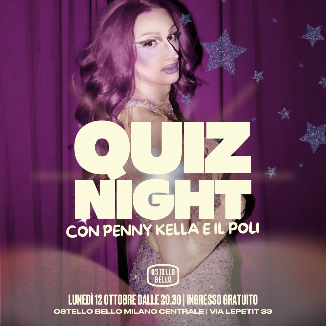 quiz night | con Penny Kella e Il Poli