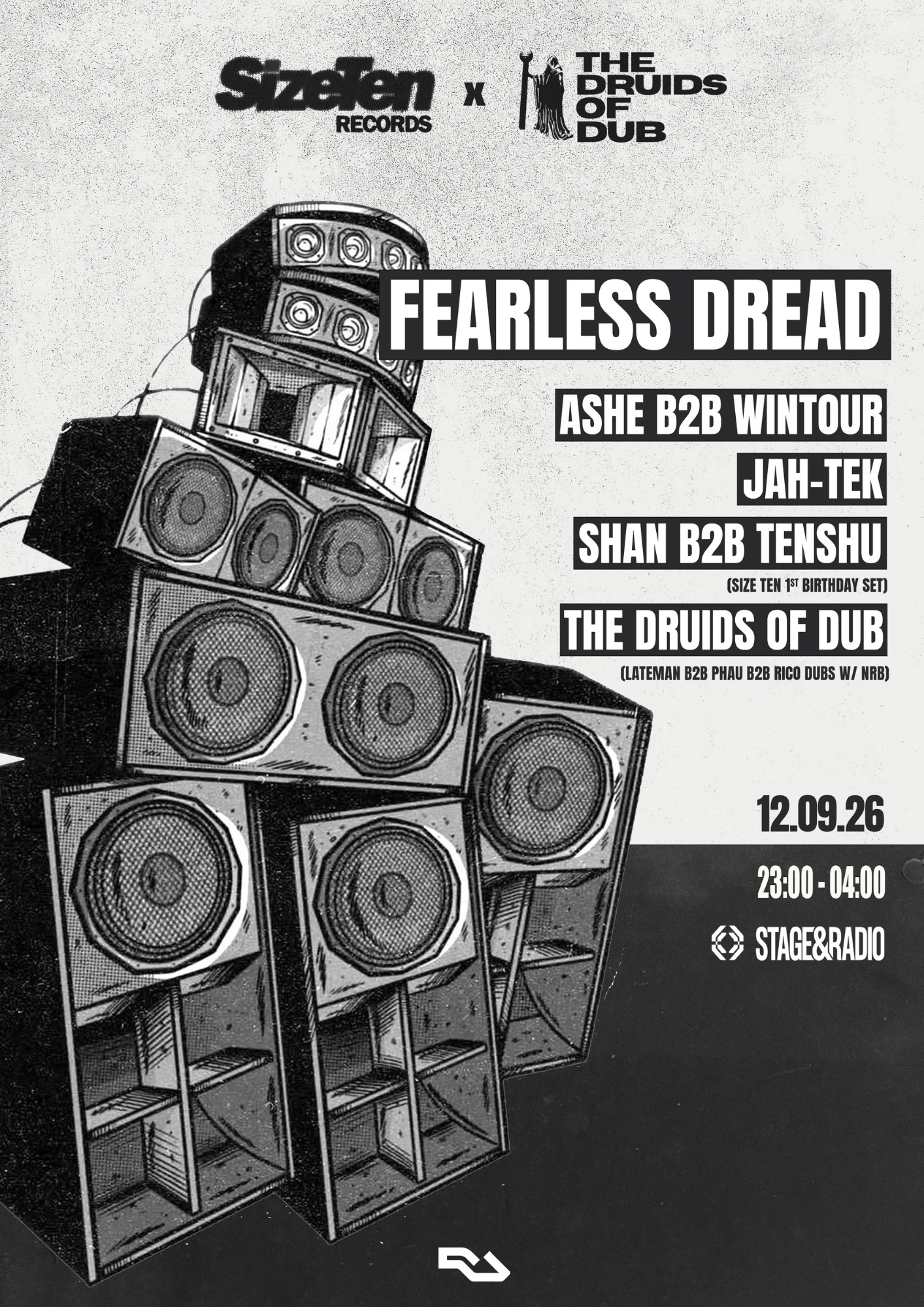 Size Ten Records x The Druids of Dub