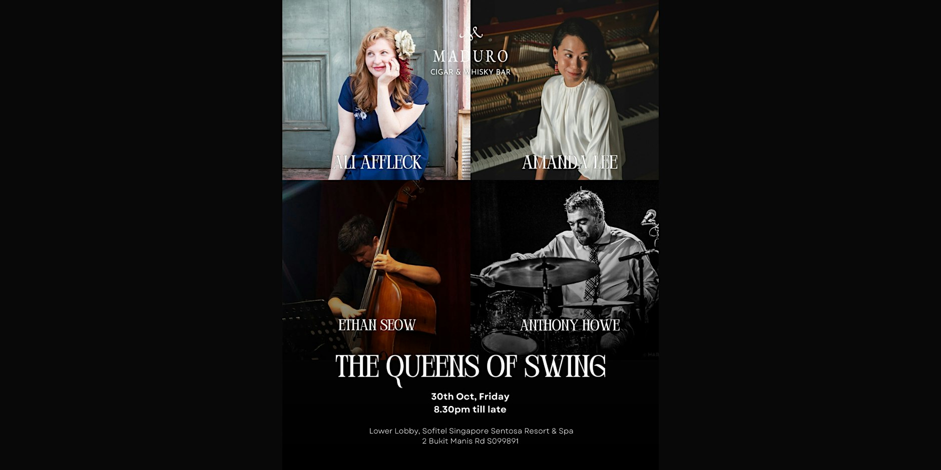 Ali Affleck (Scotland/USA): The Queens of Swing