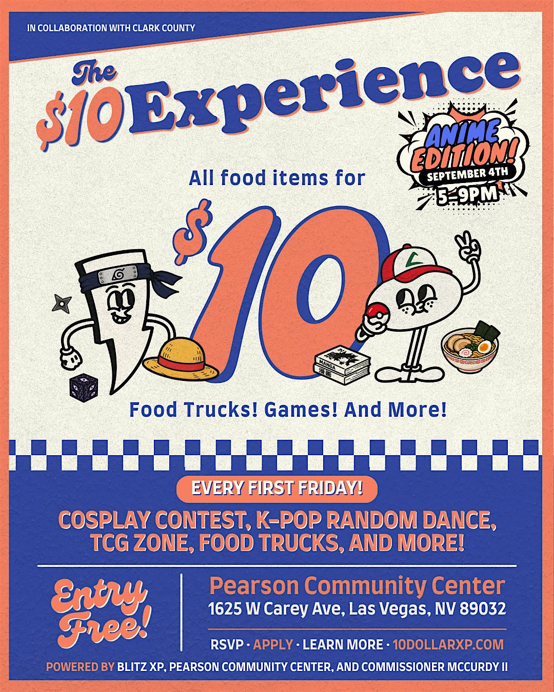 The $10 Experience: ANIME EDITION - September 4th