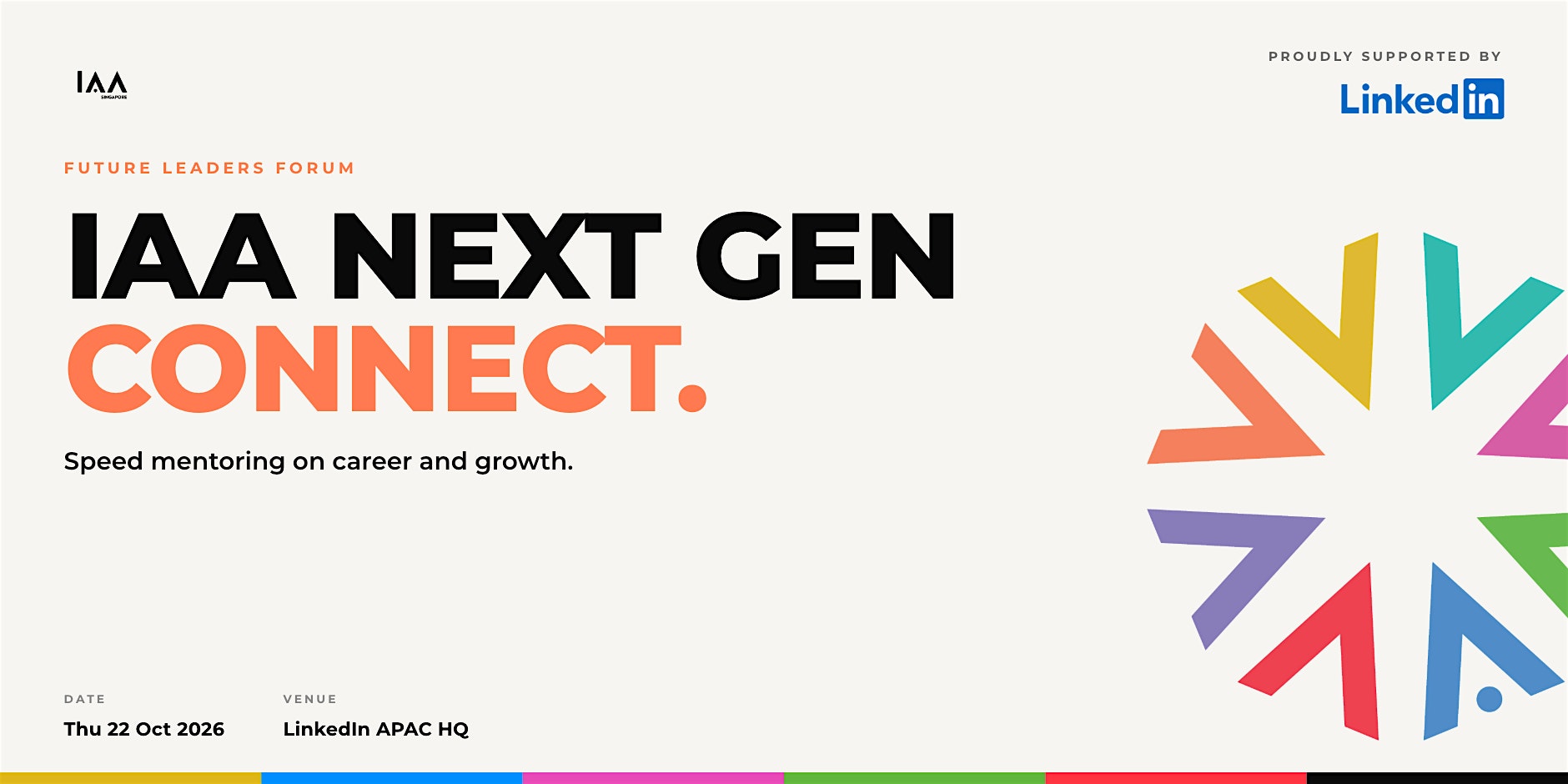 IAA Singapore | Next Gen Connect: Speed Mentoring on Career and Growth