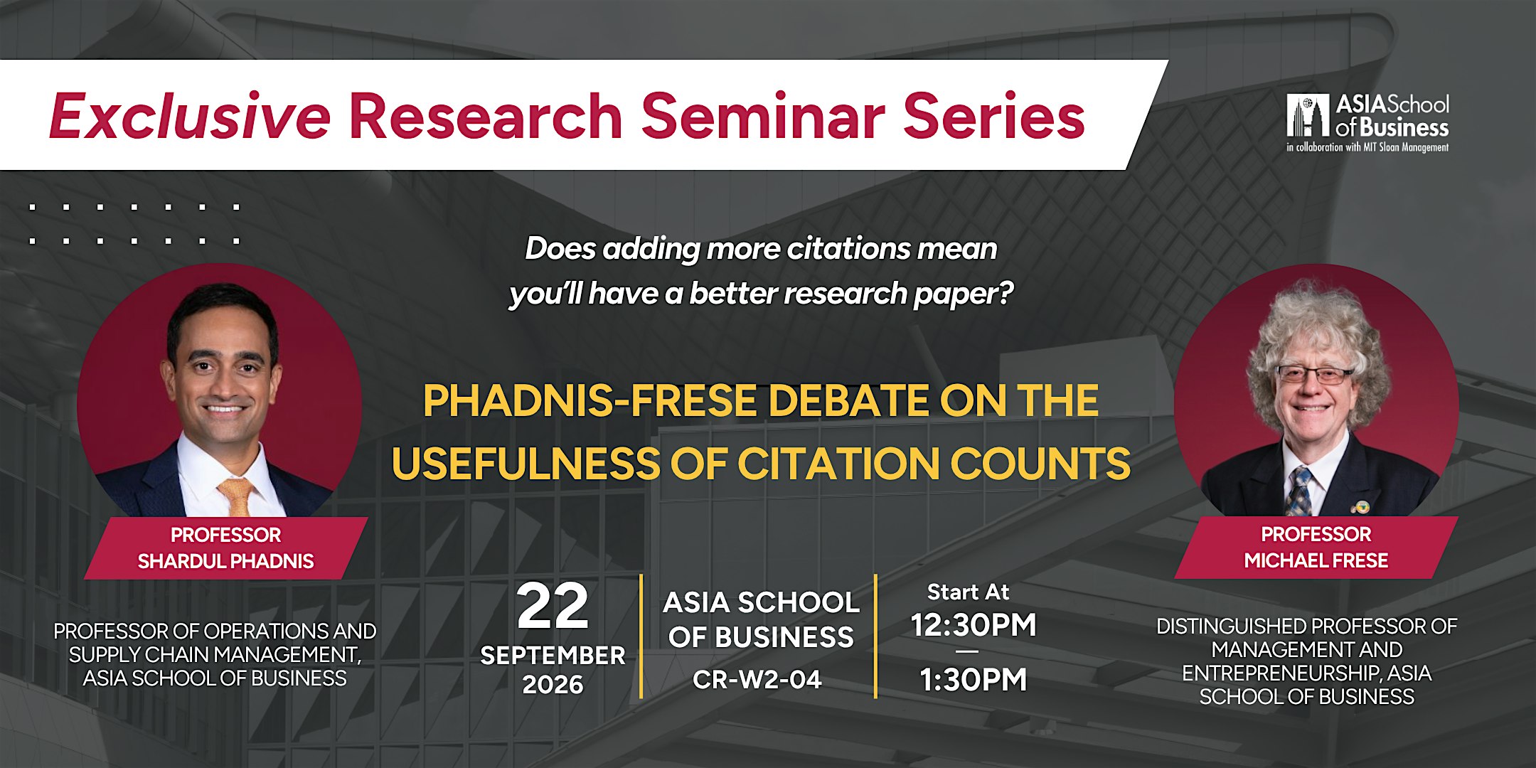Phadnis-Frese Debate on the Usefulness of Citation Counts