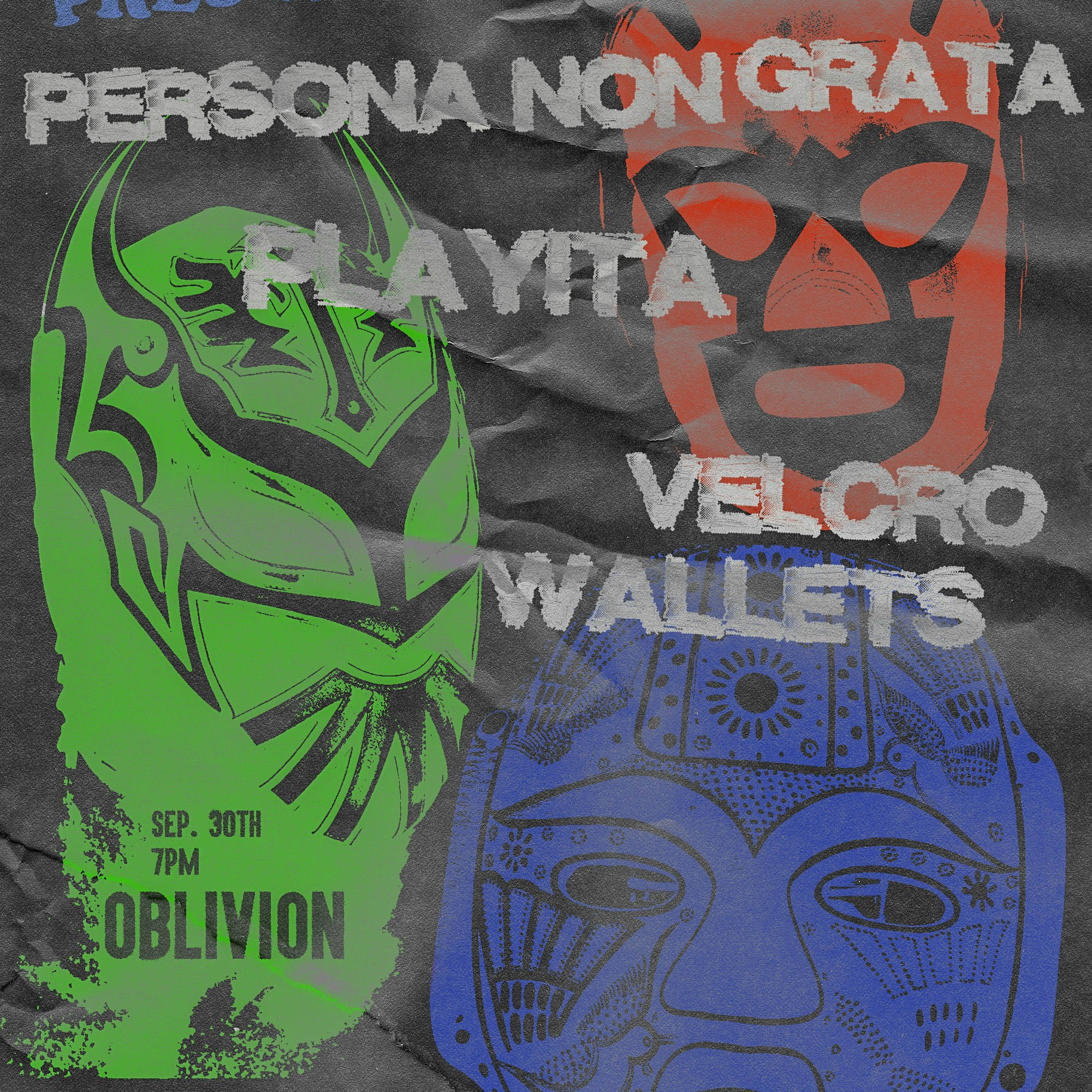 Persona Non Grata, Playita, Velcro Wallets
