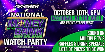 WWE Money in The Bank 2026 Toronto Watch Party | National at The Well