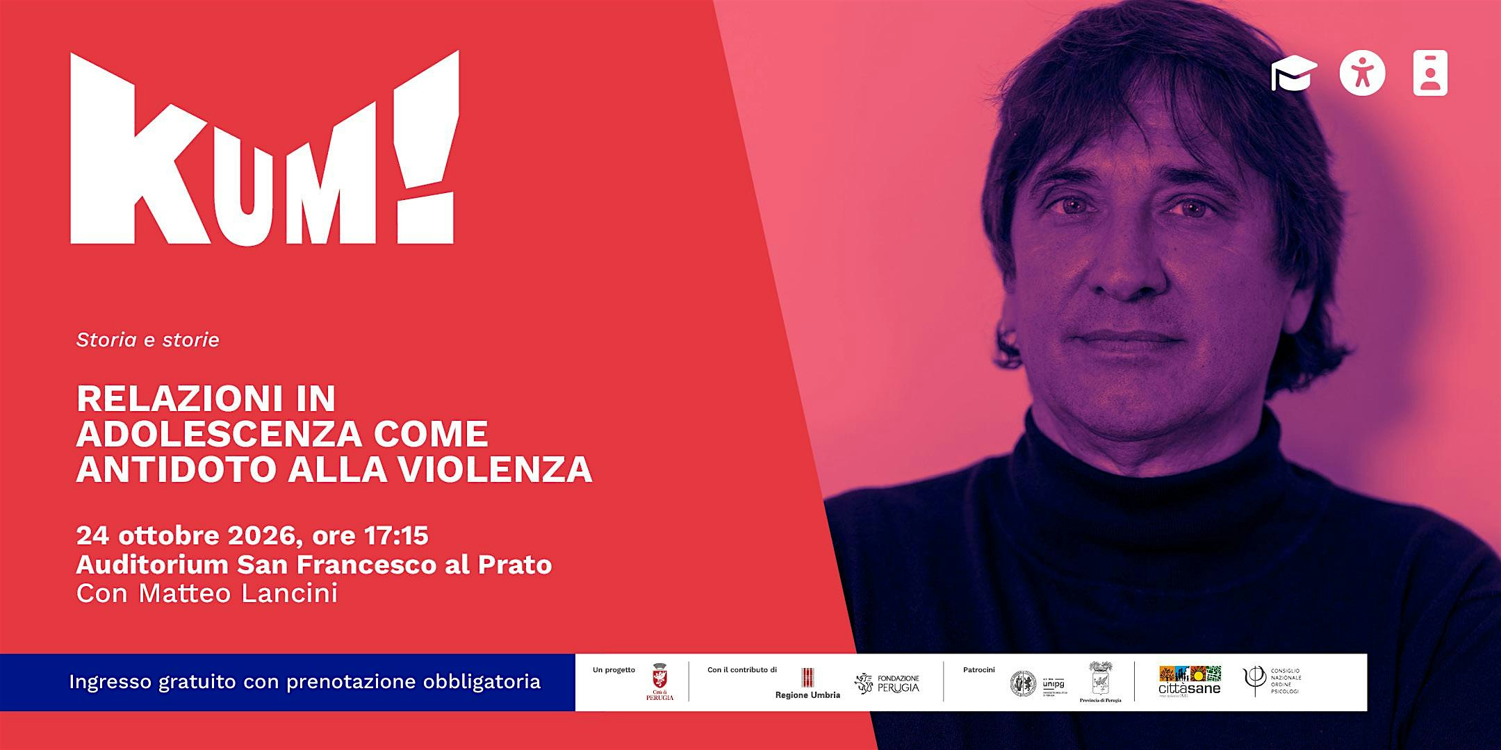 Relazioni in adolescenza come antidoto alla violenza con Matteo Lancini