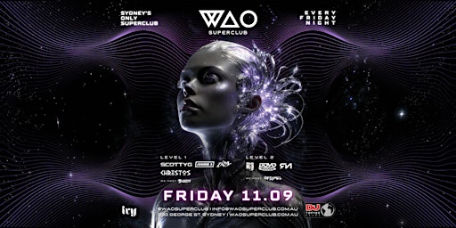 FRI 11 SEPT - WAO SUPERCLUB @ IVY