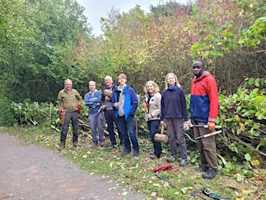 Hedgelaying for Improvers at Aust Nature Reserve