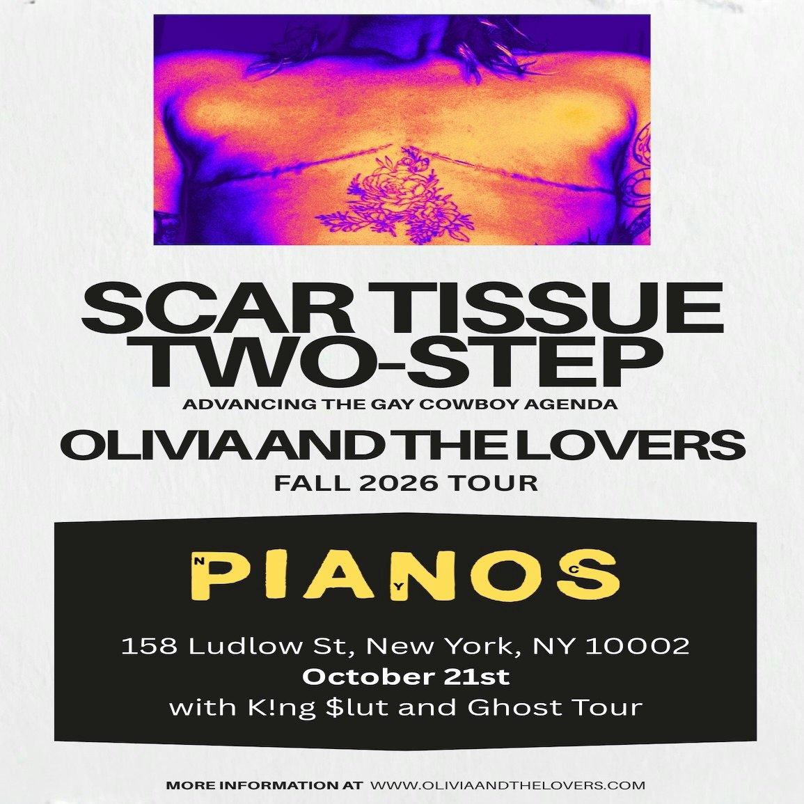 Olivia And The Lovers with K!ng $lut and Ghost Tour