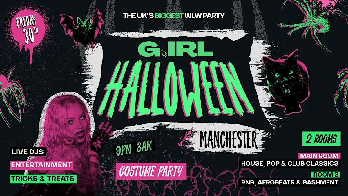 G.IRL Halloween | WLW+ Costume Party Club Night LGBTQ+