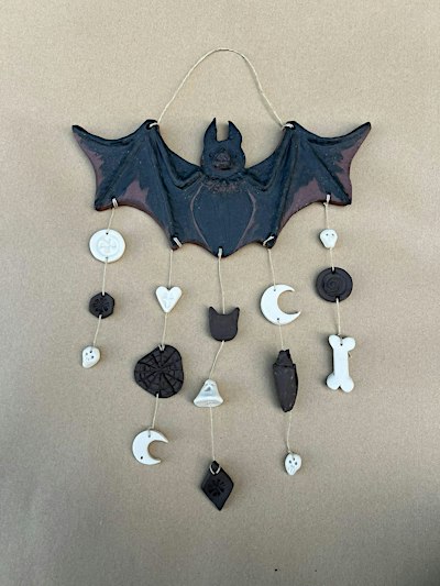 Halloween Ceramic Wallhangings with Eloisa Pope!