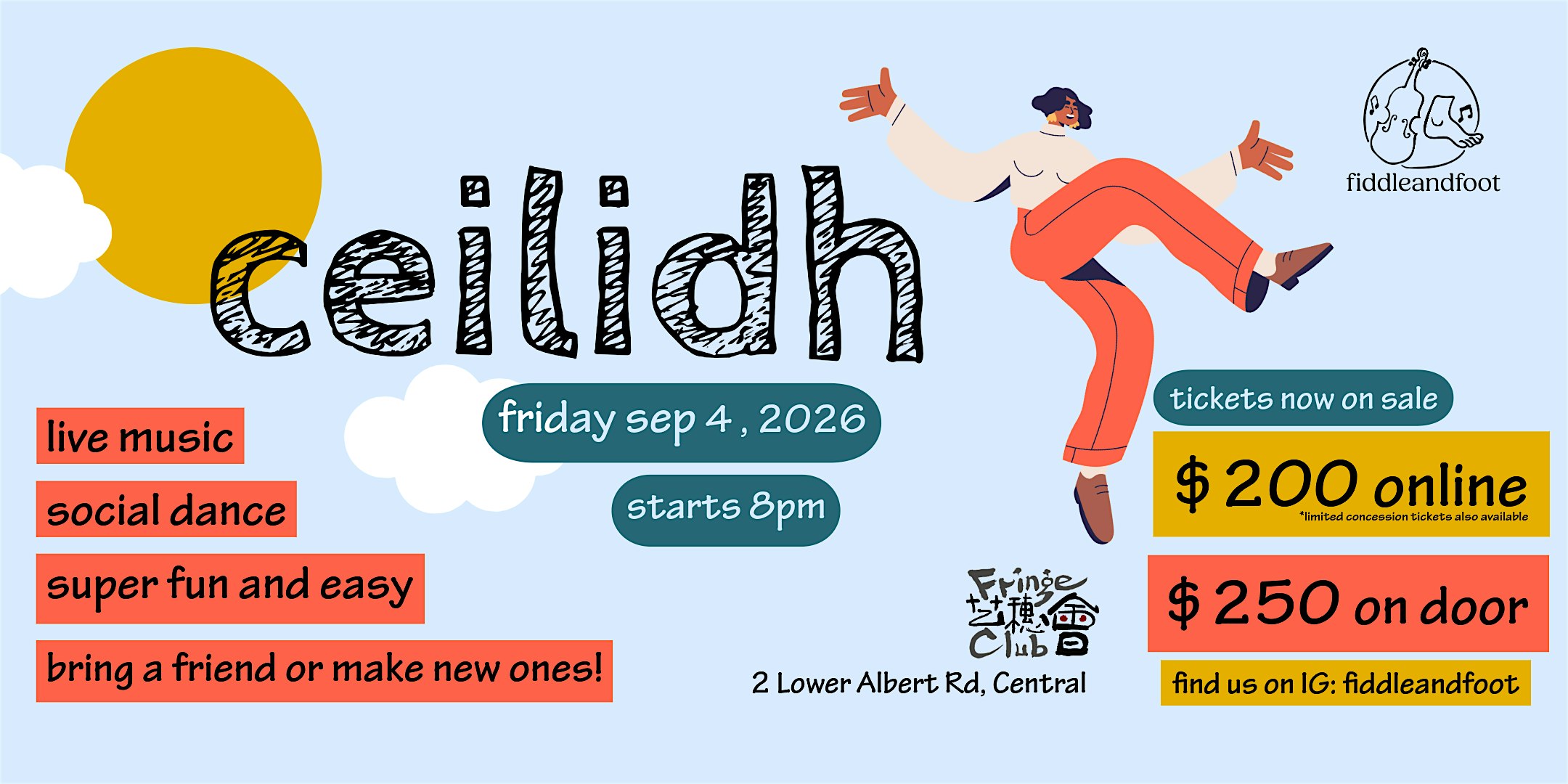 Fiddle & Foot: Easy and fun September ceilidh dance