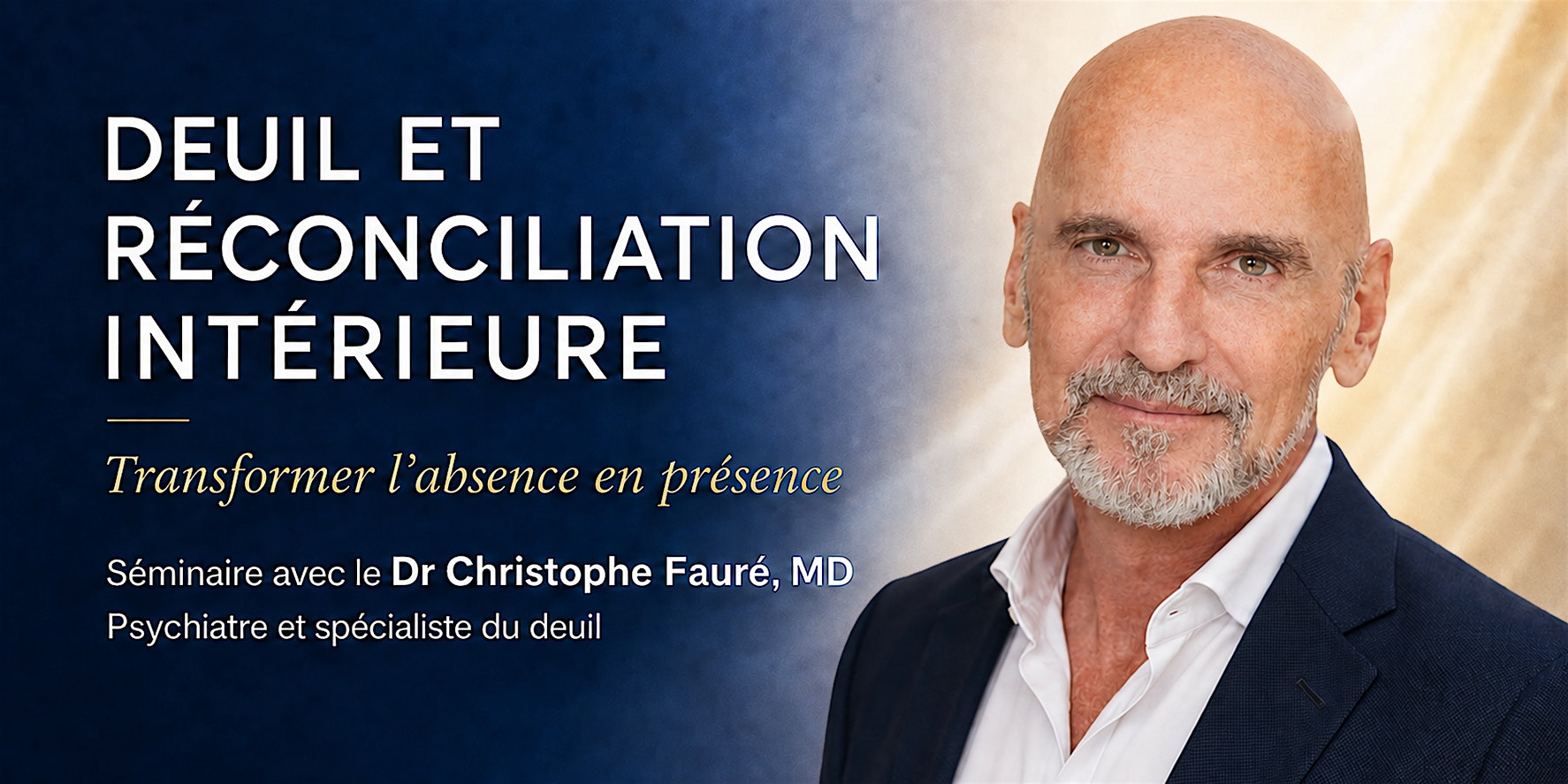 Séminaire ☑️ FAIRE LA PAIX AVEC UN DEUIL, QUEL QU'IL SOIT (À Montréal)