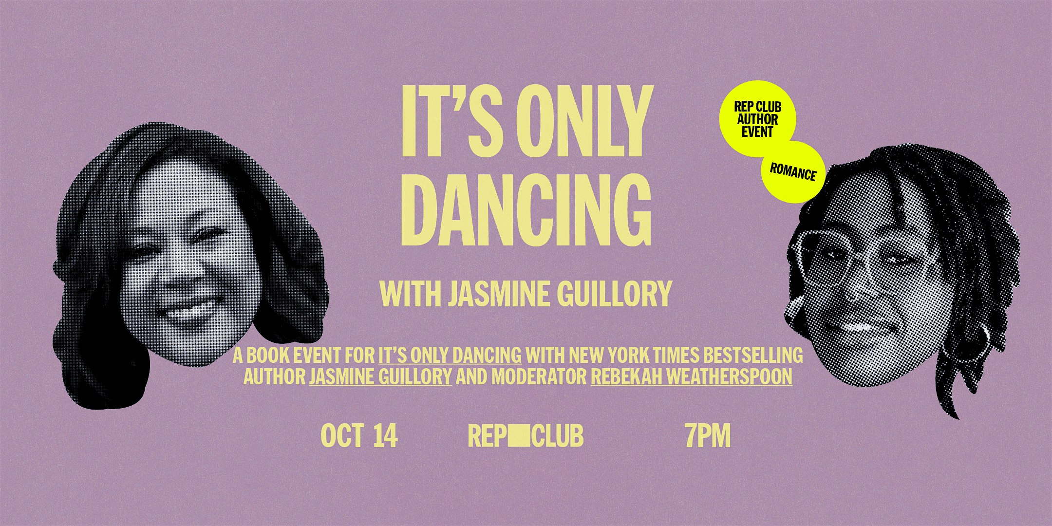BOOK EVENT: It's Only Dancing w/ Jasmine Guillory & Rebekah Weatherspoon