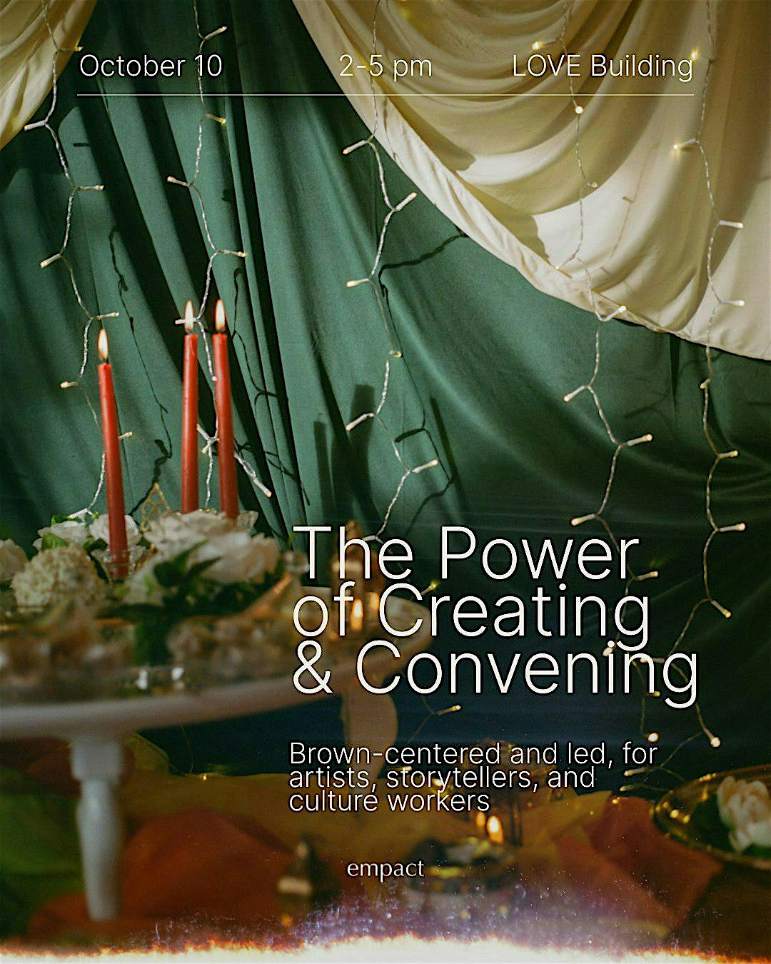 The Power of Creating & Convening